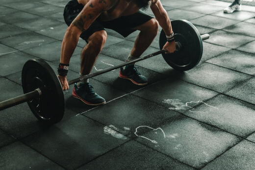 Deadlift as a golf exercise