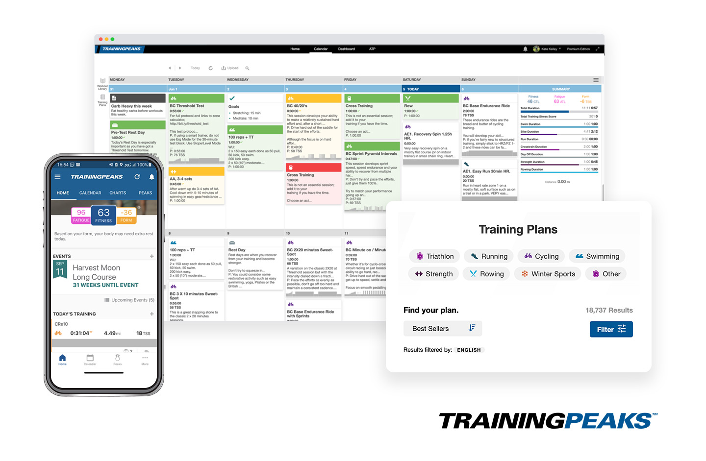 TrainingPeaks App for Endurance Sports Coaching at SSEP